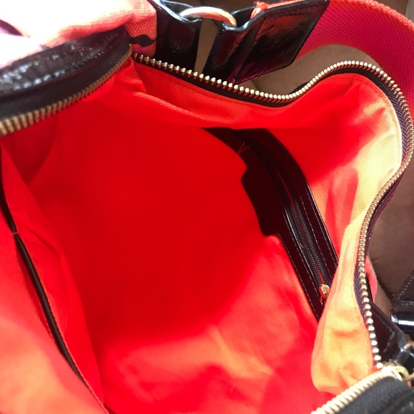 Ted Baker neon Floral shoulder hobo style handbag - Picture 4 of 6